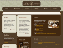 Tablet Screenshot of en.nestor-motel.pl